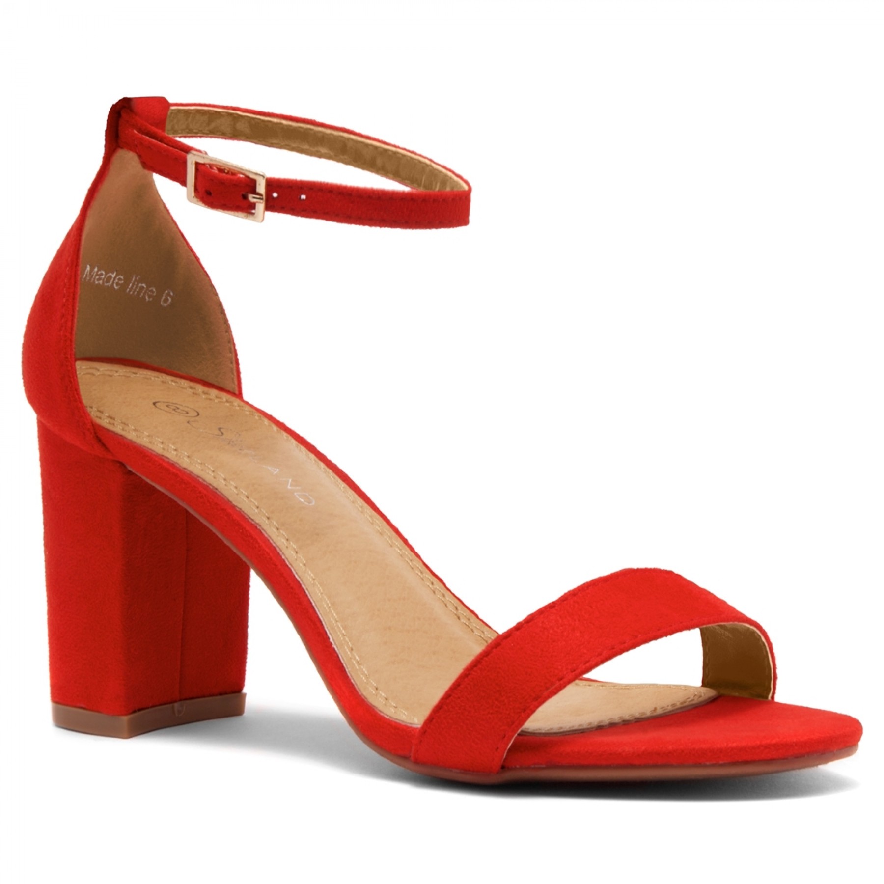 Red Dress Sandals Low Heel - Sandal Design