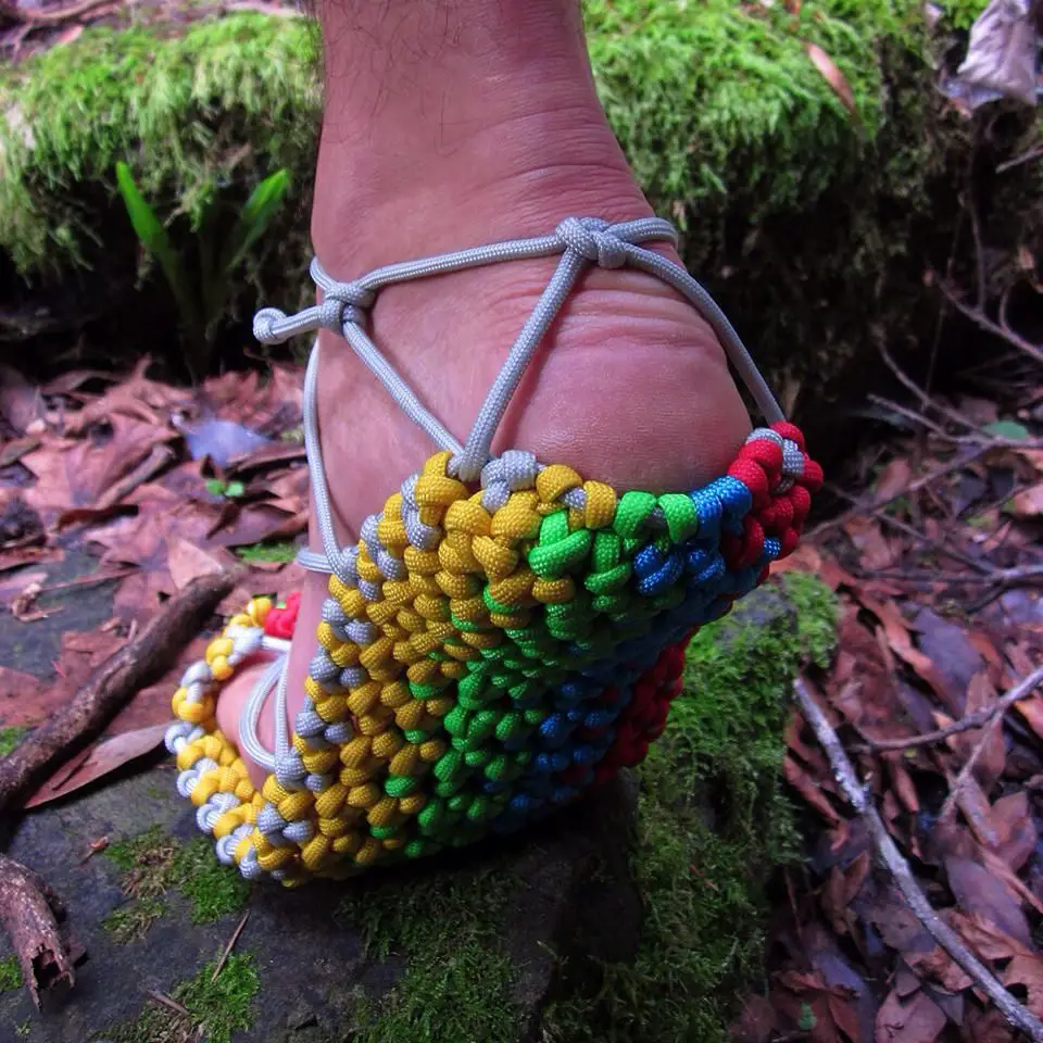 How to Make Paracord Bush Sandals