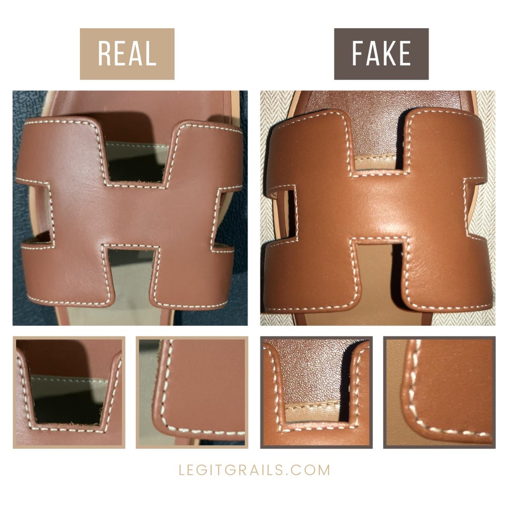 How to Spot Fake Hermes Sandals