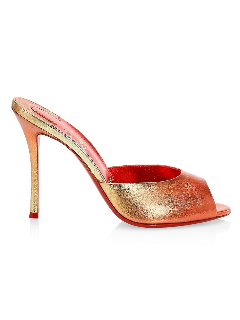Me Dolly Patent Red Sole Sandals