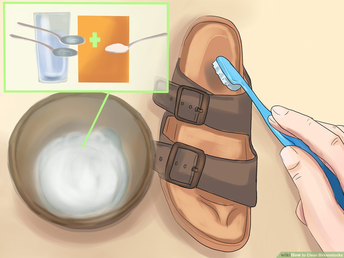 How to Clean Leather Insoles of Sandals