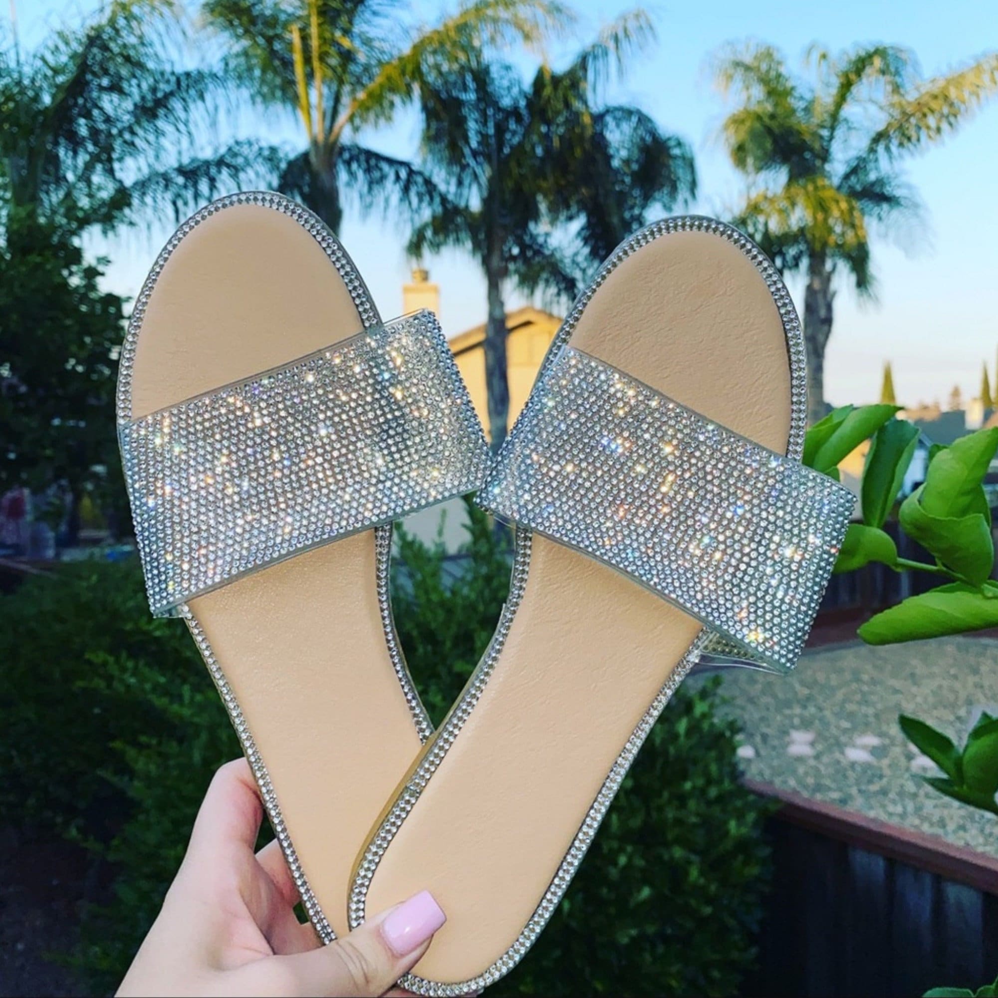 Glitter Sandals - Sandal Design